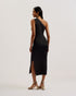 KALEYY-Dresses-One Shoulder Lurex Knit Midi Dress- Ted Baker Romania